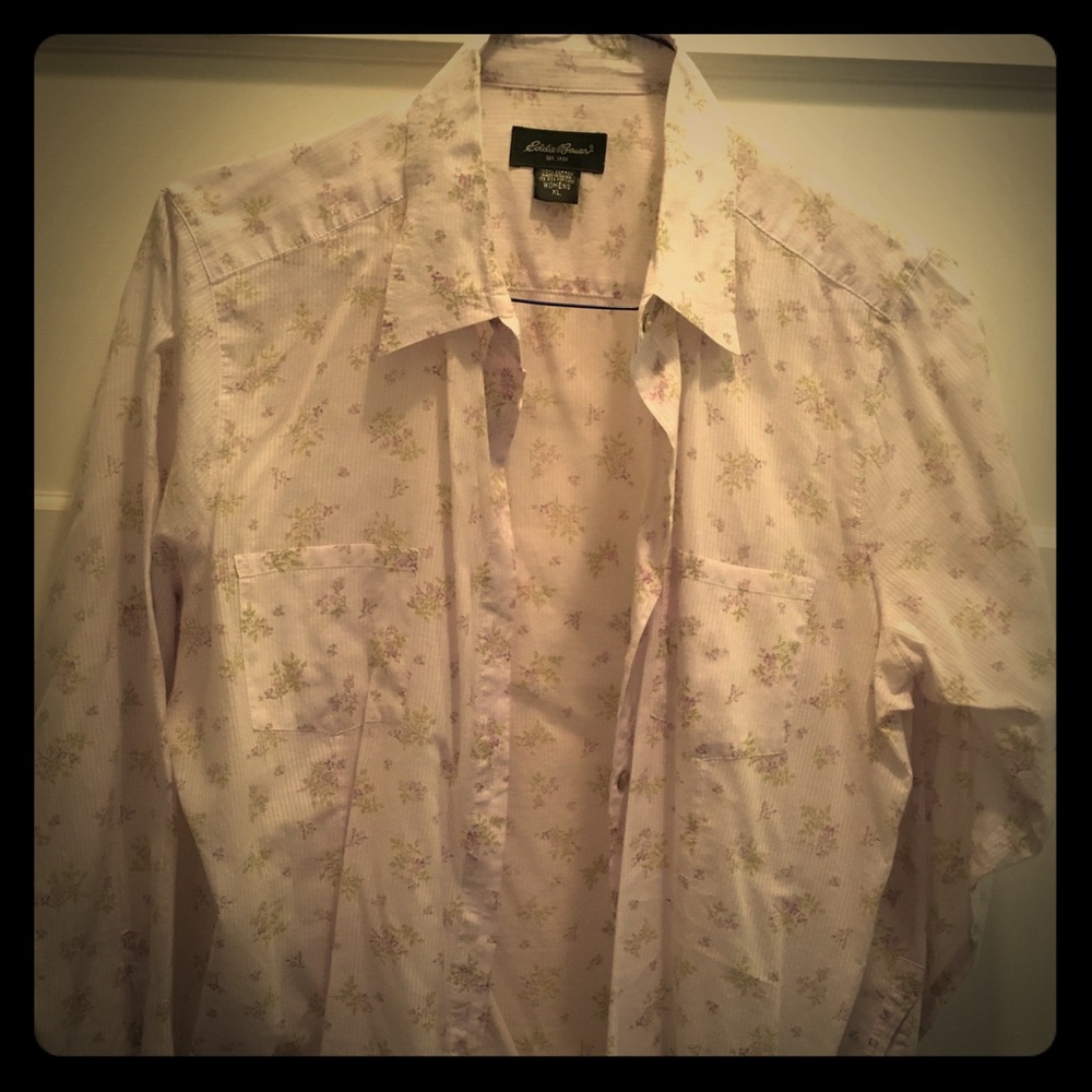 Eddie Bauer button down top